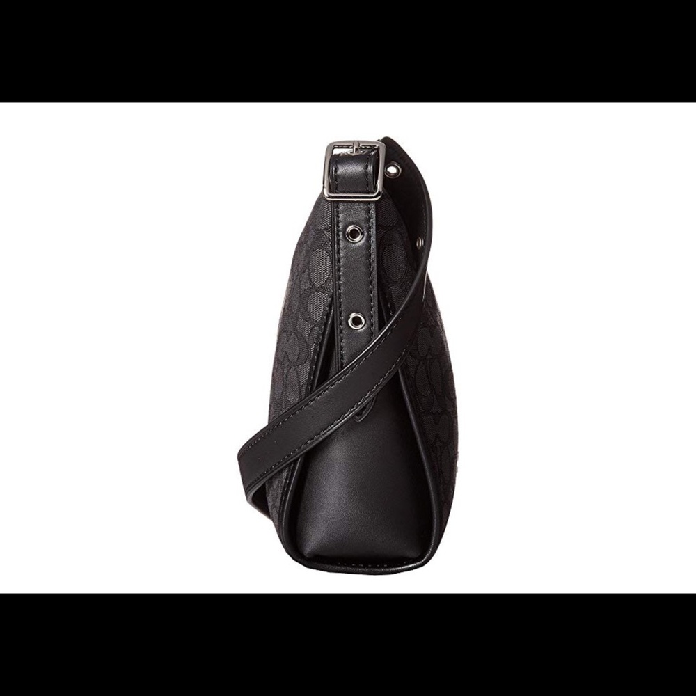 🌷COACH SMALL DUFFLETTE IN SIGNATURE BLACK-SMOKE - Picture 3 of 7